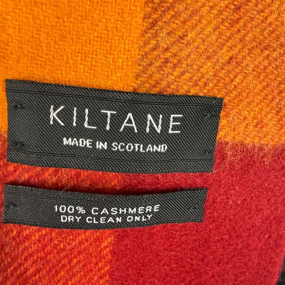 Kiltane 100% Cashmere Scarf | Made in Scotland | Plaid - Picture 2 of 2